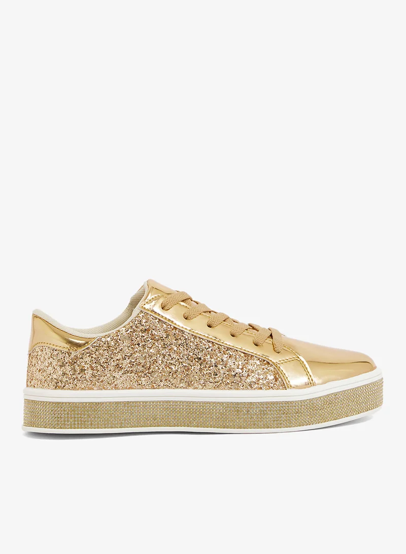 Ginger Lace Up Cupsole Sneaker
