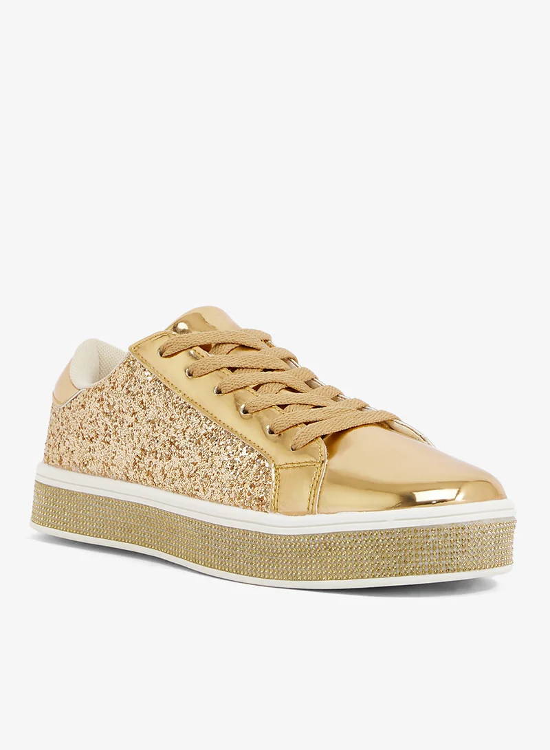 Ginger Lace Up Cupsole Sneaker