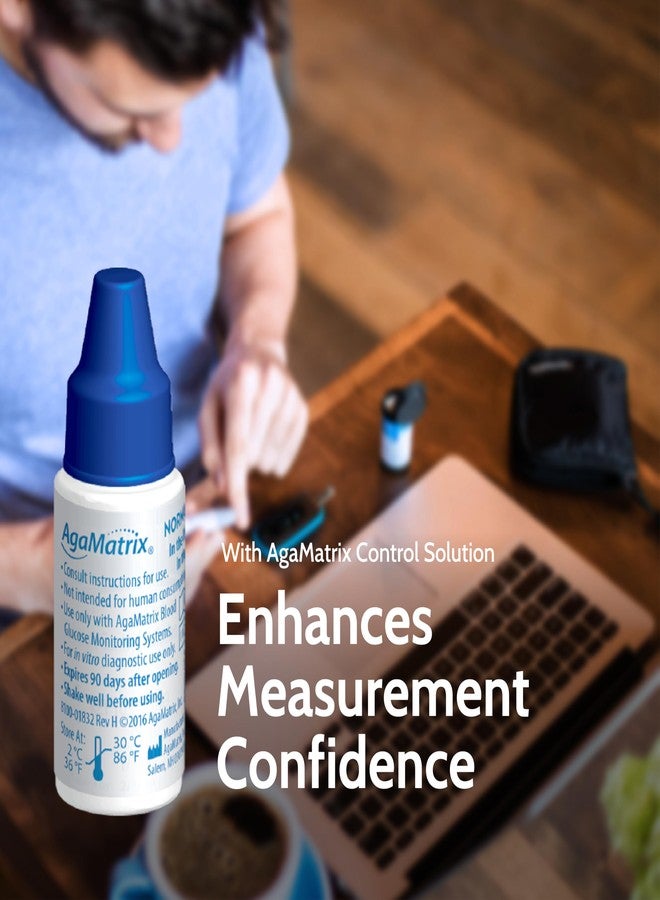 AgaMatrix Wavesense Normal Control Solution, 1 Vial (6 Ml) - Image 3