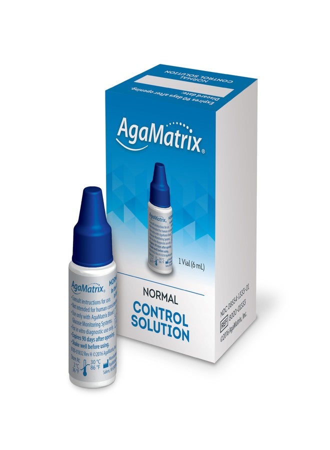 AgaMatrix Wavesense Normal Control Solution, 1 Vial (6 Ml) - Image 1