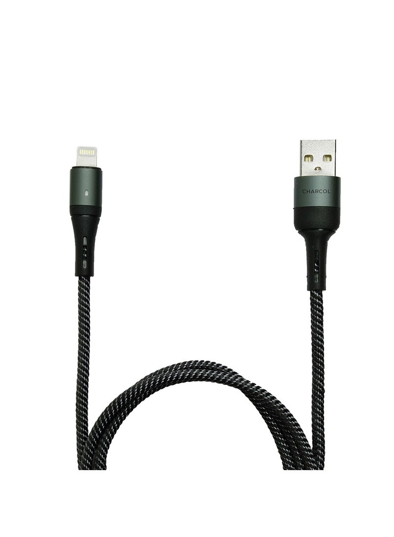 Charby Charcol Sense Auto Disconnect Cable Lightning 1m - Image 1