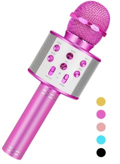 Generic Toys for 3 16 Years Old Girls Gifts,Karaoke Microphone for Kids Age 4 12,Best Fun Birthday Gifts for 5 6 7 8 9 10 11 Years Teens Girl Boys, Purple,  - Image 1