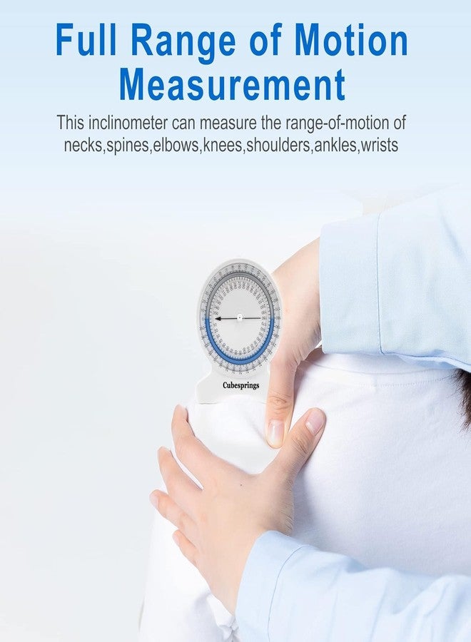 Cubesprings Inclinometer Physical Therapy Accurate Range of Motion (ROM) Measurement - Image 2