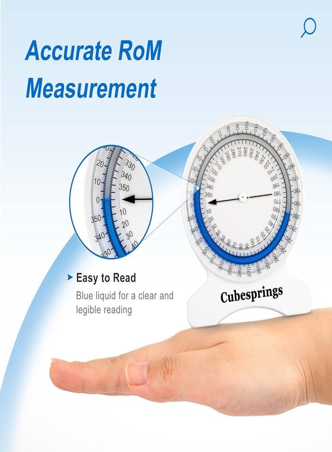Cubesprings Inclinometer Physical Therapy Accurate Range of Motion (ROM) Measurement - Image 3
