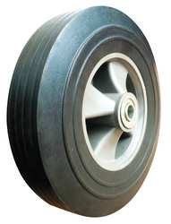 ZORO SELECT Industrial Grade 1NWZ6 Wheel, Solid Rubber, 10 In, 450 Lb Cap - Image 2