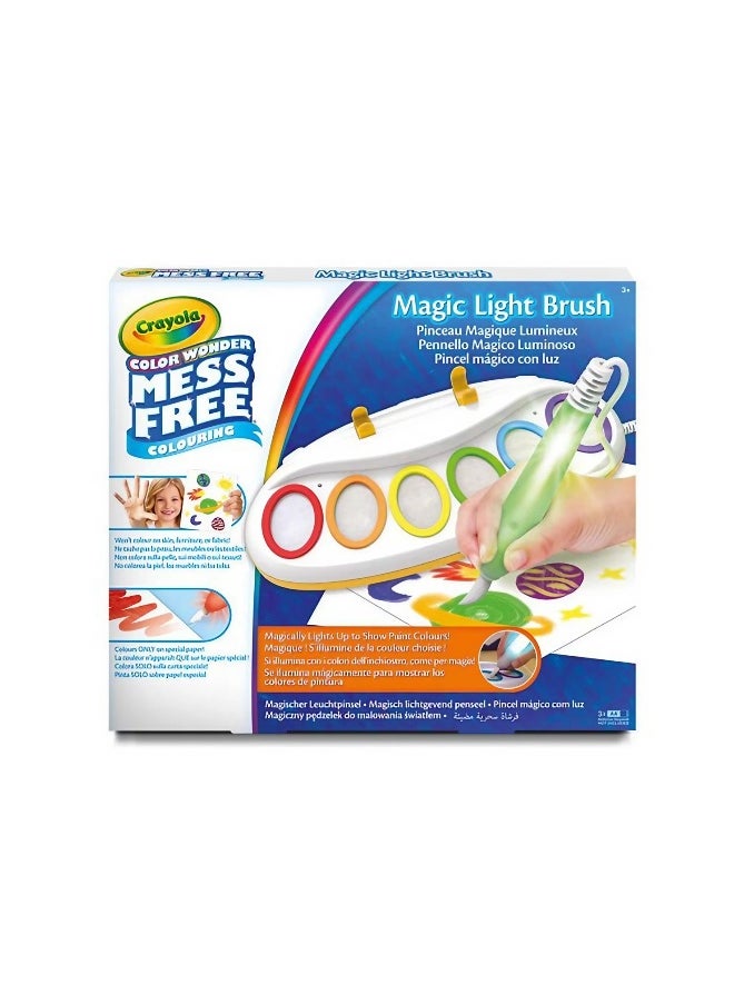 Crayola - Crayola Color Wonder Mess Free Painting Magic Light Up Brush - Image 1