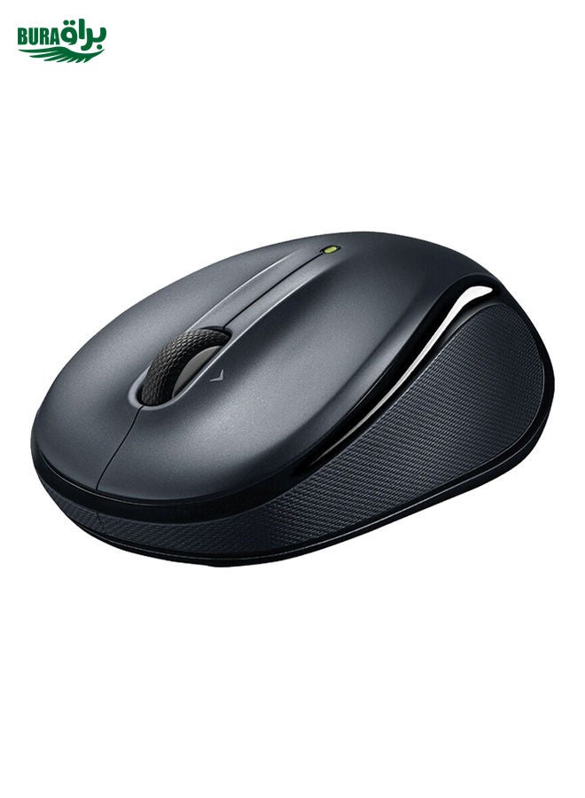 BURAQ Logitech M325S 1000DPI 2.4GHz Ergonomic Wireless Mouse (Black) - Image 2
