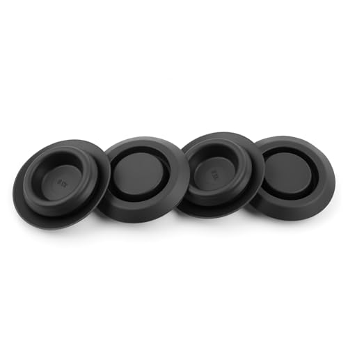 Salior 4PCS Round Car Floor Drain Plug,Rubber Plugs OEM 55177482AA for Water&Dust Resistant,Professional Car Accessories Compatible with Jeep Grand Cherokee Wrangler Dodge Caliber Durango - Image 1
