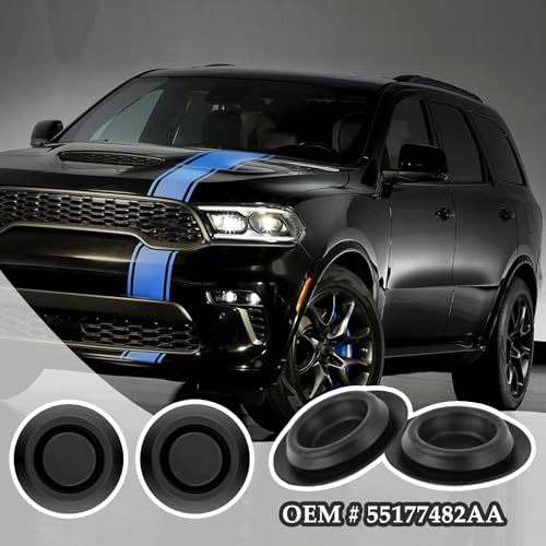 Salior 4PCS Round Car Floor Drain Plug,Rubber Plugs OEM 55177482AA for Water&Dust Resistant,Professional Car Accessories Compatible with Jeep Grand Cherokee Wrangler Dodge Caliber Durango - Image 5