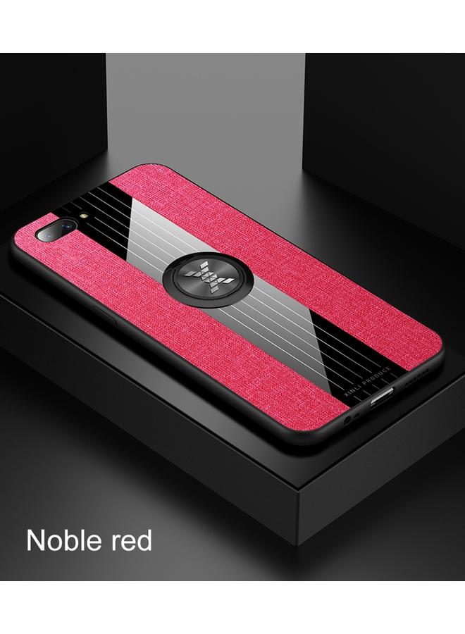 Case For OPPO A5 Stitching Cloth Textue Shockproof TPU Protective Case