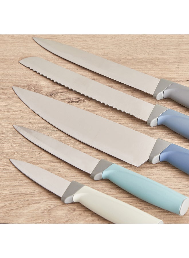 Home Box Cutelaria 6-Piece Knife Set with Block 20.32 x 1.5 x 4.5 cm - Image 3