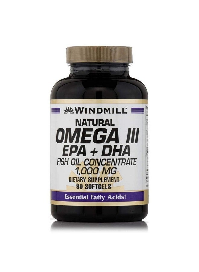 Windmill Omega 3 Fish Oil 1,000 mg Softgels, 90 ct