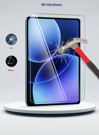 واقي شاشة زجاج مقسّى كامل الحواف من سلسلة WTech المتميزة لجهاز Xiaomi Pad 8 / Xiaomi Pad 8 Pro 2025 (11.2 بوصة) - شفاف (TSGPCN) - view 4