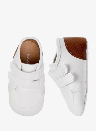 Barefeet Solid Booties with Hook and Loop Closure