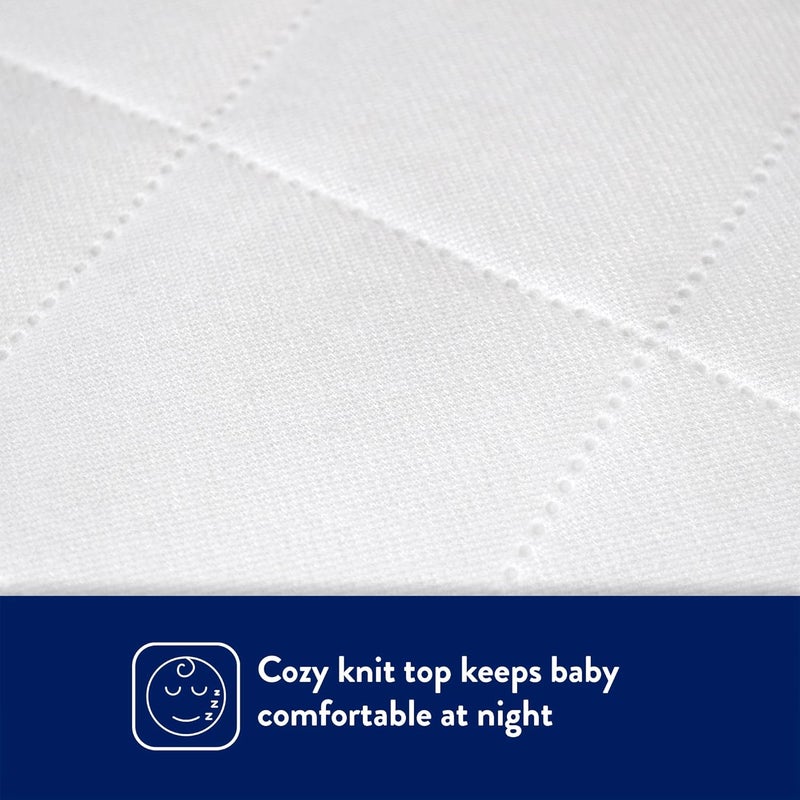 Kolcraft Fitted Waterproof Crib and Toddler Mattress Pad - Image 3
