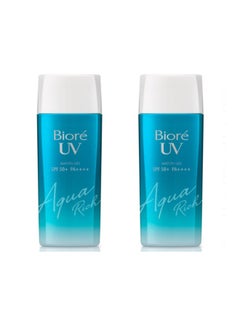 Biore Biore UV Aqua Rich Watery Gel Sunscreen SPF 50+ 90g,Pack of 2  - Image 1