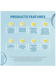 Biore Biore UV Aqua Rich Watery Gel Sunscreen SPF 50+ 90g,Pack of 2  - Image 5