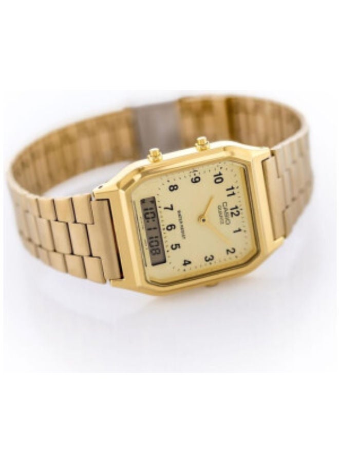 CASIO Stainless Steel Analog Wrist Watch AQ-230GA-9BMQ - Image 3