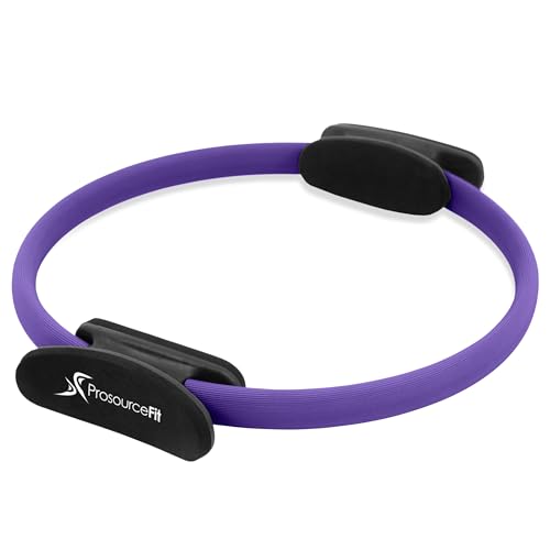 ProSourceFit The ProsourceFit Resistance Ring Enhances Pilates Workouts with Light Resistance to Help Tone and Strengthen Your Entire Core and Body, 14-Inch - Image 1