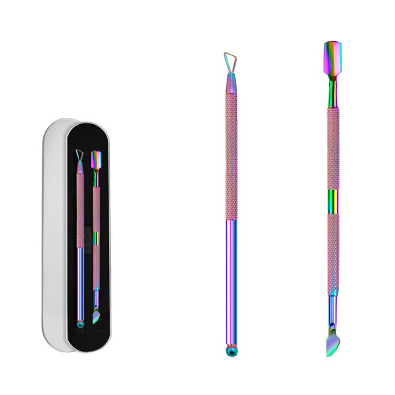 Cuticle Remover Cuticle Trimmer & Pusher Cuticle Nippers Professional Stainless Steel Cuticle Pusher & Cutter Clippers Pedicure Manicure Tools for Fingernails & Toenails - Image 1