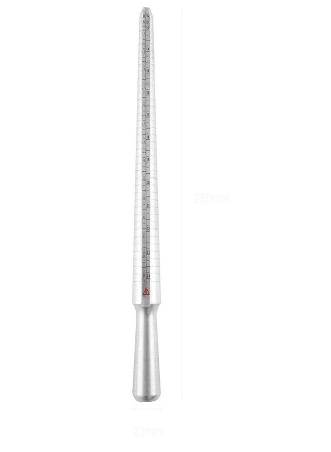 SWISSO Ring Mandrel Steel Stick 250x25mm | Jewellery Shaping, Forming & Hammering Tool | Professional Ring Crafting Tool for Jewellers & Hobbyists - Image 1
