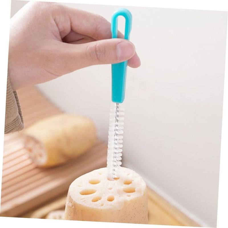 Abaodam Lotus Root Cleaning Brush Set 2pcs Flexible Design - Image 5