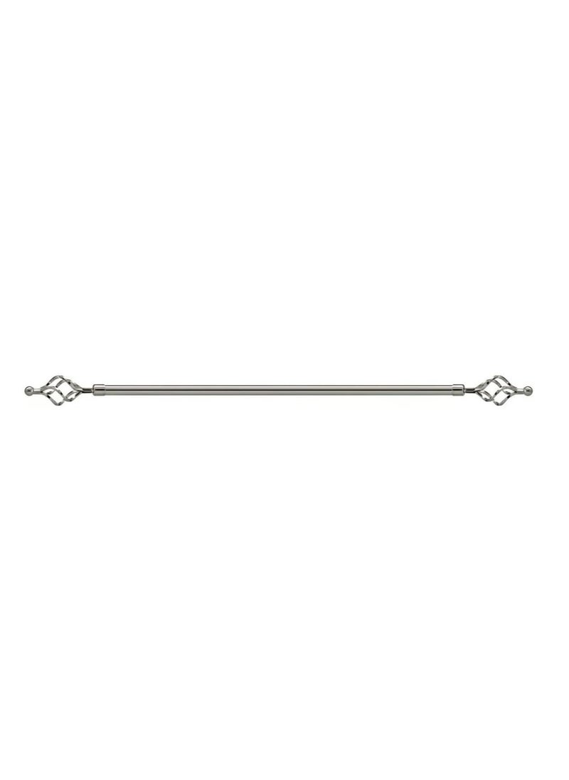 DubaiGallery Adjustable Curtain Rod Single Pole  - Image 1