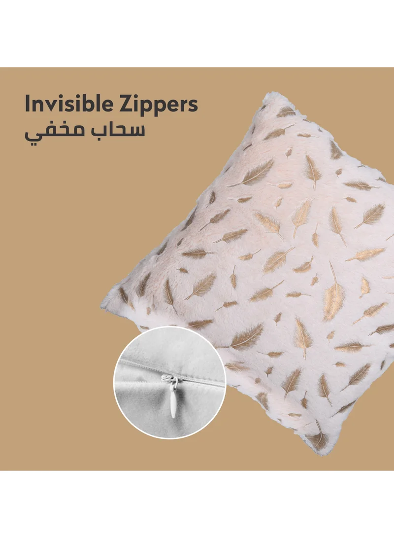 Donetella Cushion Cover,45X45 Cm (18X18 inch) 1-Pcs Decorative Throw Pillowcases Without Filler With Beautiful Abstract Art For Sofa Bed Living Room And Couch,Dust Storm