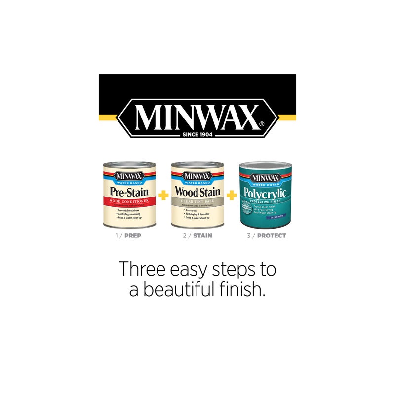 Minwax سبراي تشطيب واقي بولي كريليك من مينواكس 33333000 للخشب، ساتان شفاف، 11.5 أونصة. علبة بخاخ - Image 5