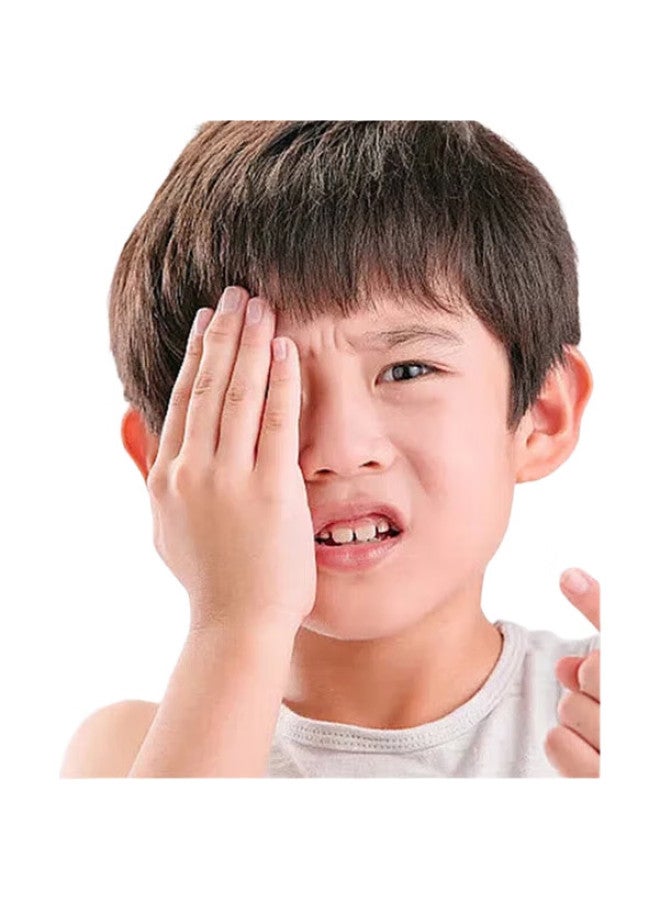 DRATRA Diagonal Vision Mask For Children And Adults, Single-Eye Patch, Glasses Cover, Eye Patch Set, Full Coverage - Image 1