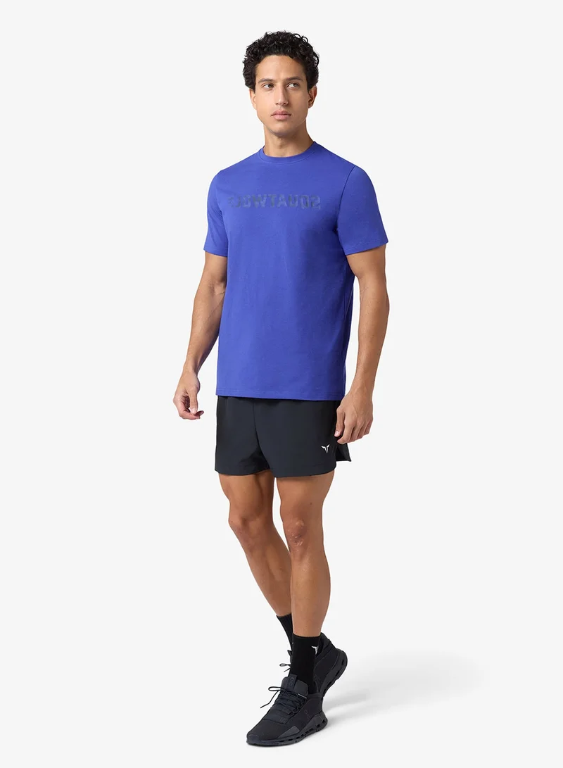 SQUATWOLF  Wordmark Regular T-Shirt for Men | Best Price UAE