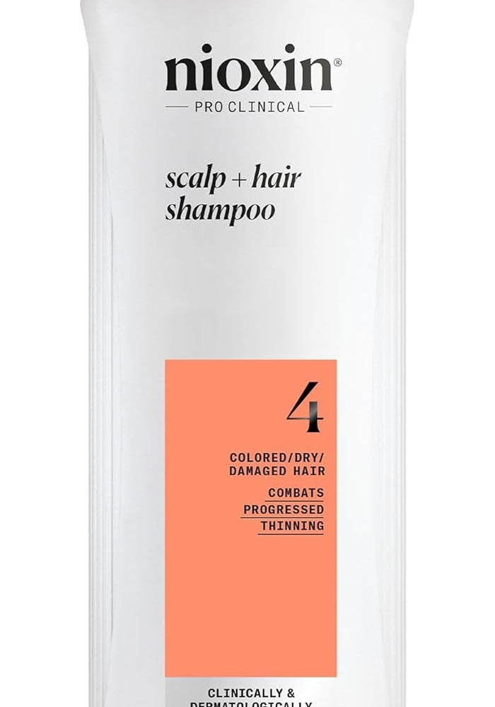 Nioxin System 4 Cleanser for Fine Chemically Enhanced Noticeably Thinning Hair - 33.8 oz - Image 1