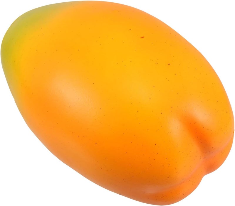 PRETYZOOM Lifelike Artificial Papaya Fake Fruit for Table and Cabinet Decor, Extra Large Yellow Papaya Simulation, Party Centerpiece Prop for Home Kitchen Display - Image 1