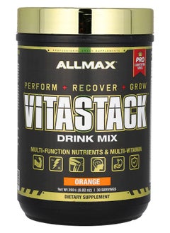 Allmax VITASTACK™ Drink Mix Orange 8.82 oz (250 g) 