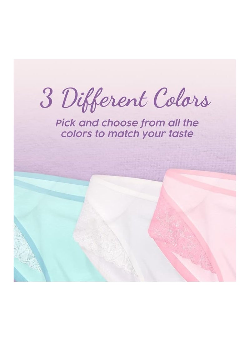 YOUNG WEAR YOUNG UNDERWEAR | Women’s 100% Cotton Underwear | Elegant Lace-Trimmed Women's Underwear | Ultimate Comfort and Style  - Image 4