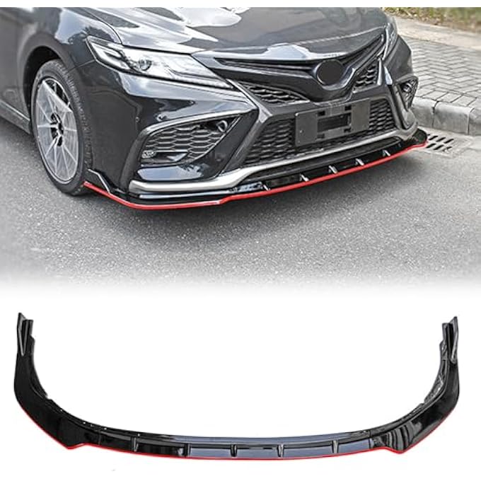Gear Up Front Bumper Lip Spoiler Splitter Toyota Camry Sport SE,XSE, 2022 2021 Front Diffuser Bumper Deflector - Image 1