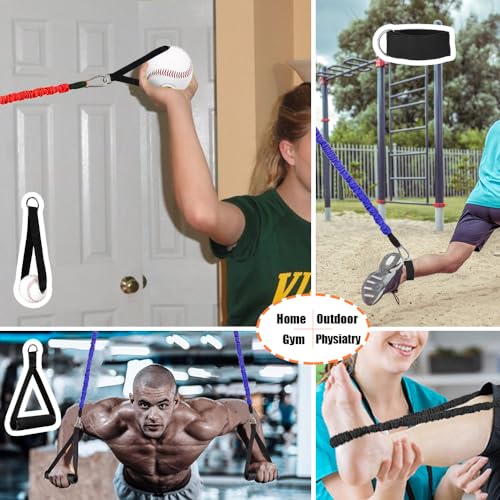 Davllin Baseball Resistance Trainer,Training Aid for Baseball Softball Pitchers,Interchangeable Grips to Build Arm Strength,Arm Bands for Players,Baseball Throwing Trainer,Great to Warm-Up - Image 5