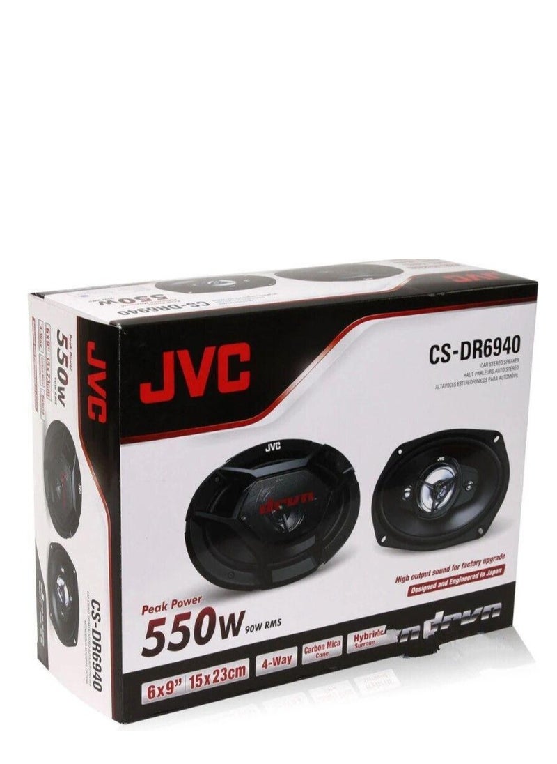 جي في سي CS-DR6940 drvn DR Series مكبرات صوت محورية رباعية الاتجاهات، بقوة قصوى 550 وات،  - Image 3