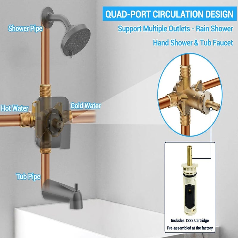 Brass Valves 2510WL Eliminating Welding Requirements Easy to Use for General Easy Installation on Copper Pipes Copper Pipe - Image 4
