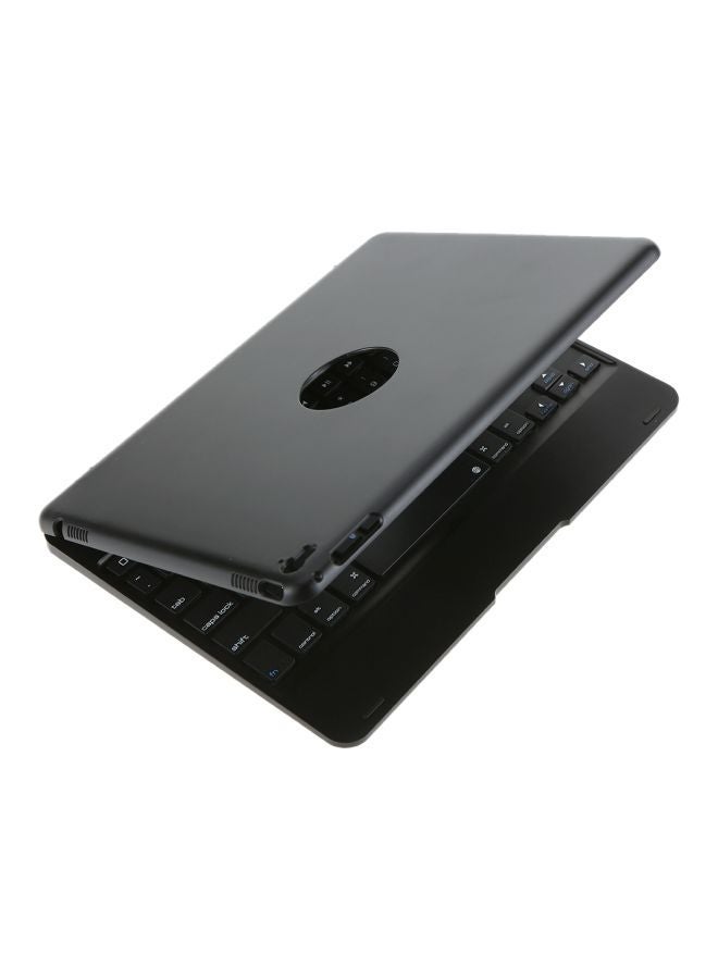 NIBEMINENT Bluetooth Keyboard Case Cover For Apple iPad Pro/Air 2 9.7-Inch Black/Gold - Image 2