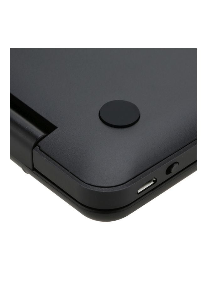 NIBEMINENT Bluetooth Keyboard Case Cover For Apple iPad Pro/Air 2 9.7-Inch Black/Gold - Image 5