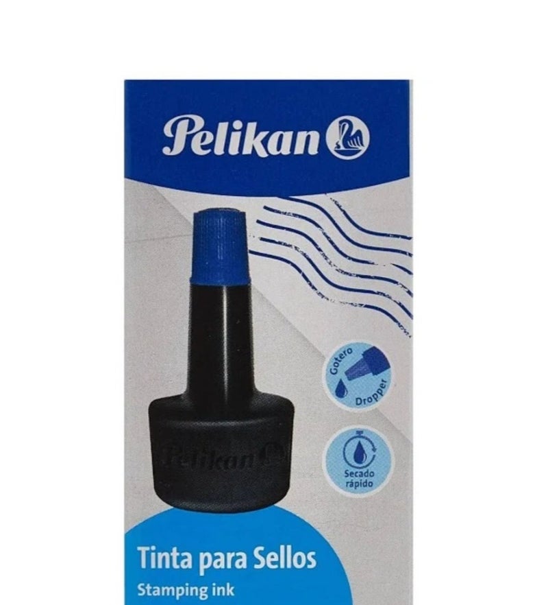 Pelikan Stamp Pad Ink 30 ml, Black - Image 1