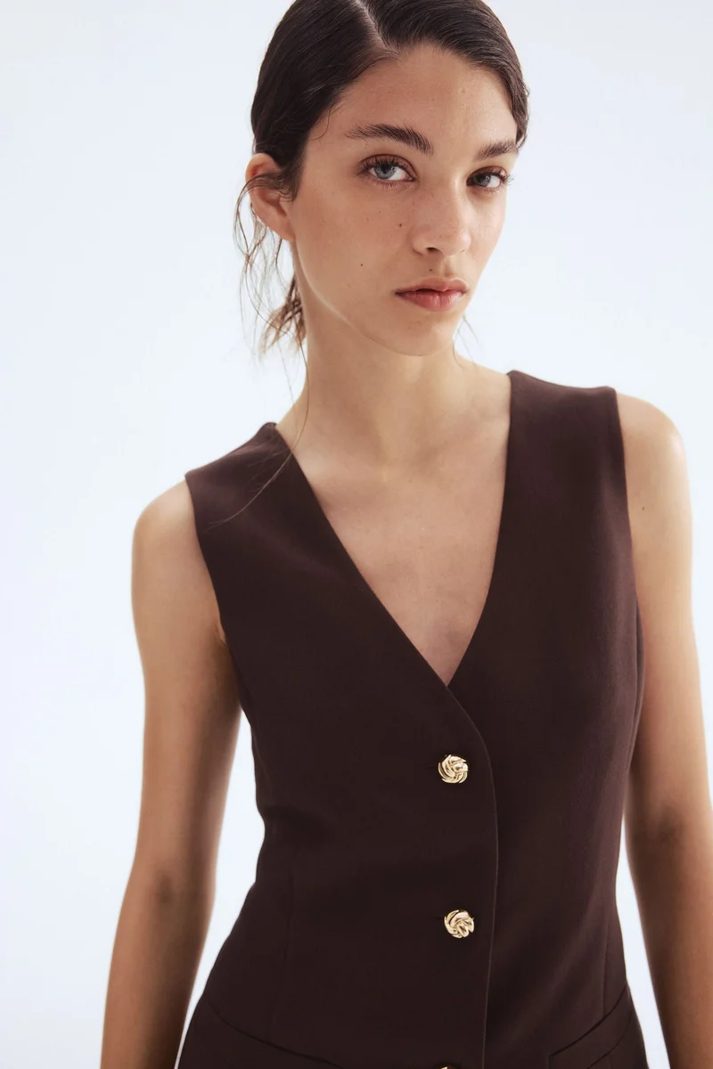 H&M Button-front dress