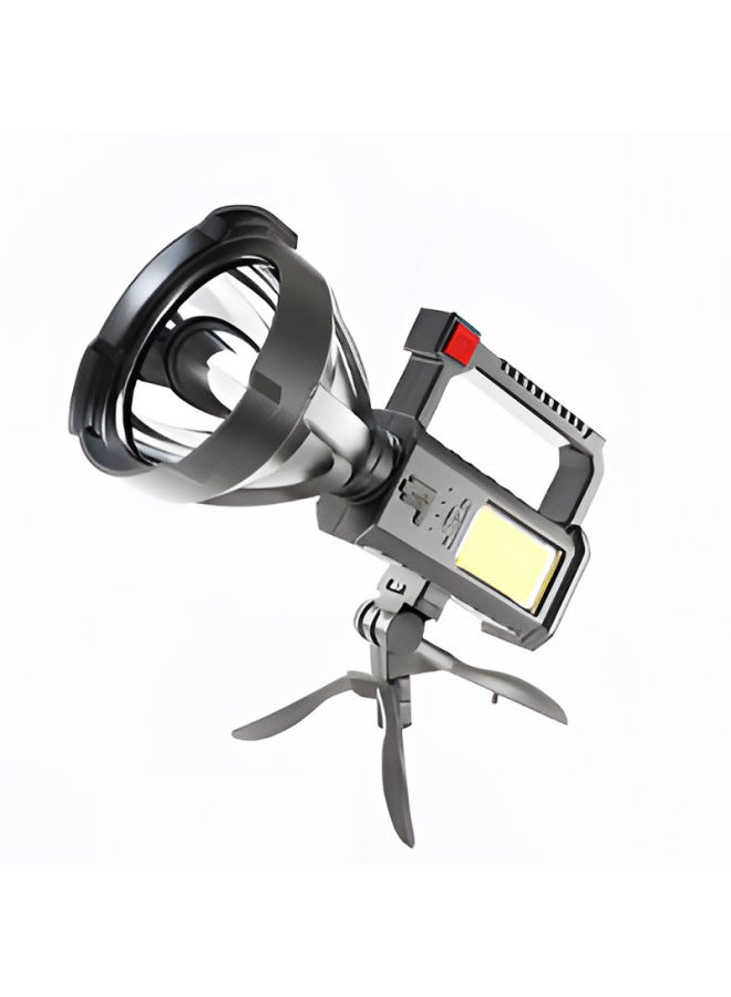 Outdoor Handheld P70 Rechargeable Flashlight Usb Charging Multi-functional Lantern Field Searchlight High-brightness Light