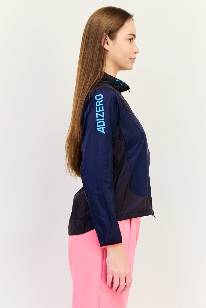 Adidas Women Sportswear Fit Long Sleeves Training Jacket, Black - Image 2