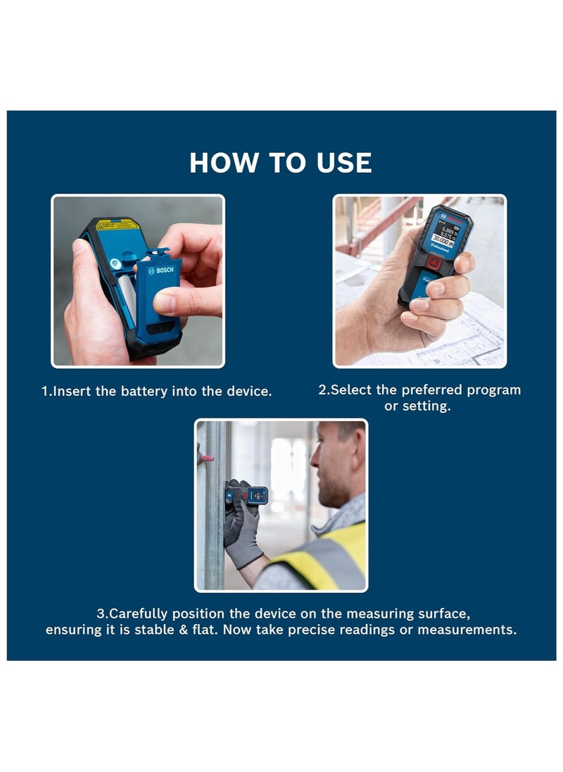 BOSCH Bosch Professional Laser Measure GLM 30-23 Laser Distance Measurer 30m Range  - Image 5
