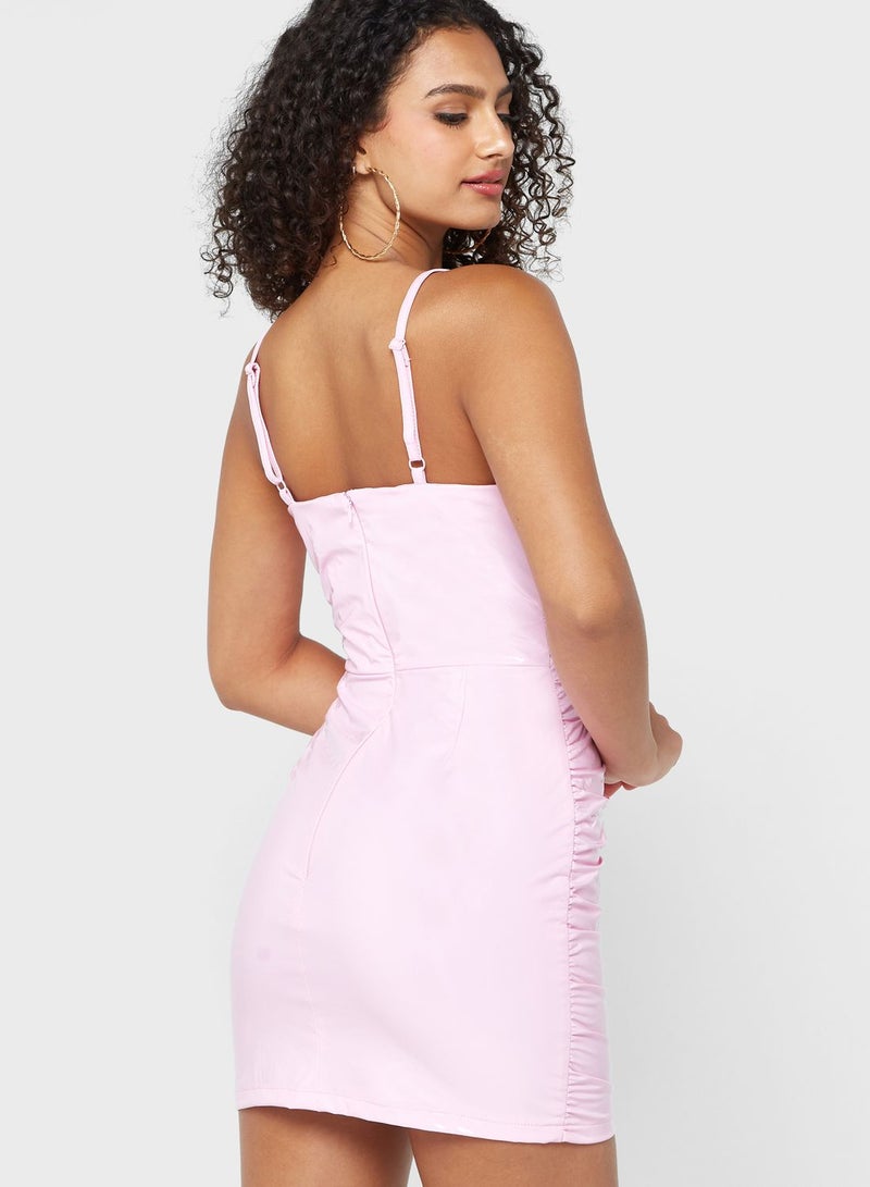 Miss Selfridge Strappy Knitted Dress - Image 2