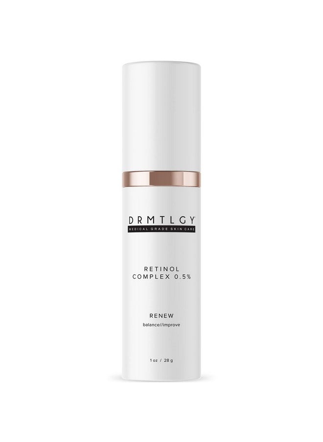 DRMTLGY 0.5% Retinol Serum For Face Anti Wrinkle Serum With Vitamin C And Vitamin E Retin A Anti Aging Serum Made In The Usa 0.5% Resurfacing Retinol Serum  - Image 2