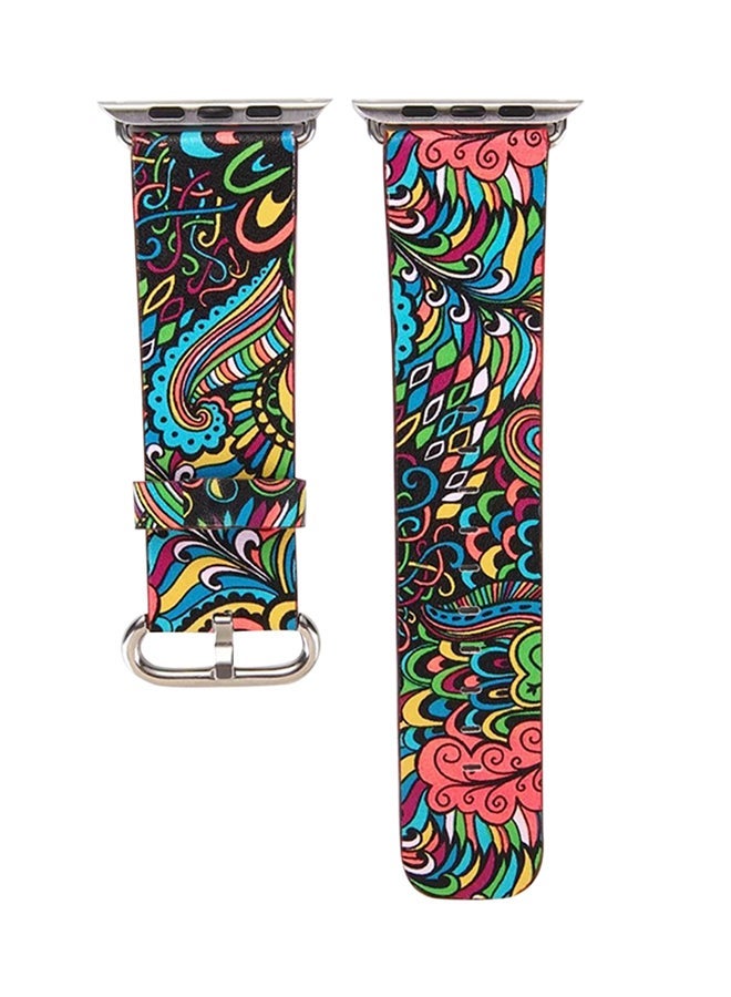 إسكدنيا Replacement Strap For Apple Watch Series 1/2/3 38mm Multicolour - Image 1