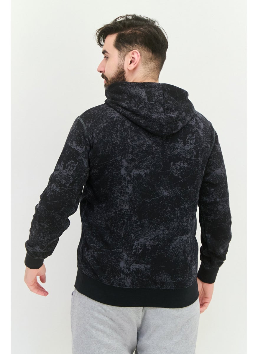 adidas Originals Men Sportwear Fit Long Sleeves Outdoor Hoodie, Multicolor  - Image 2